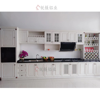 广东橱柜型材铝合金客厅柜北欧式全铝家具