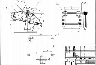 3YA1848圆振筛CAD制造图纸