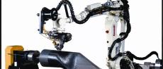 碳纤维机械上臂加工定制工业机器人机械臂