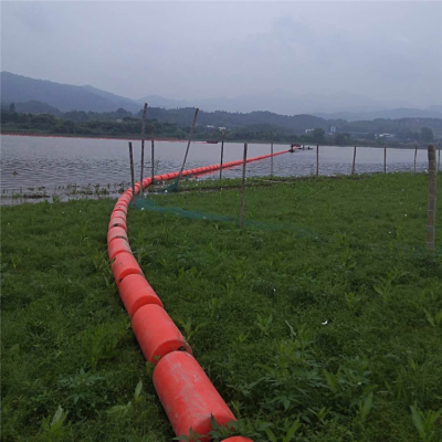 环海定制河道拦污浮台水上浮动平台项目