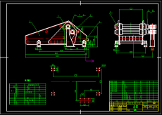GX200螺旋输送机CAD制造图纸