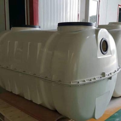 农村旱厕改造化粪池筒体两端采用凹凸面制作