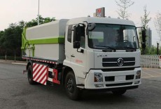 東風天錦8噸鉤臂式垃圾車