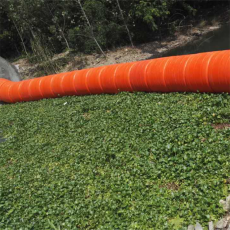 灌木漂浮物拦污漂浮筒式拦污排施工