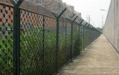 监狱蛇腹型钢网墙看守所不锈钢刺网