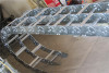 订做多排式钢铝拖链加强耐磨型机床钢铝拖链
