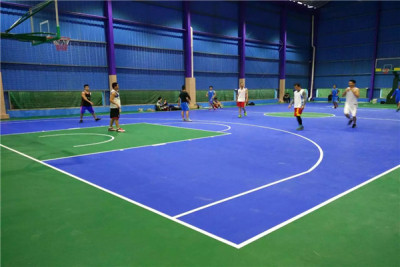 广州新国标硅PU塑胶篮球场施工建设材料生产