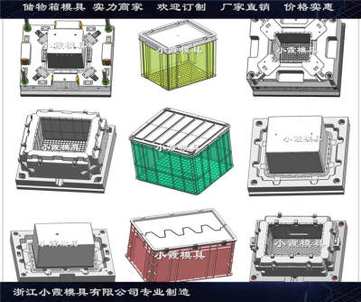 浙江注塑模具厂家PE塑胶塑胶箱模具设计生产
