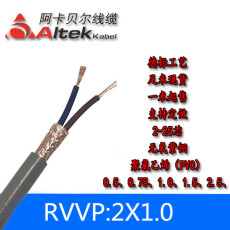 阿卡贝尔线缆 多芯屏蔽电缆rvvp厂家直售rvv