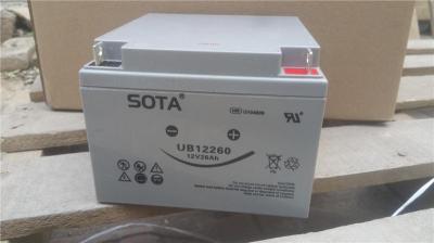 SOTA免维护蓄电池SA12100 12V10AH上门安装