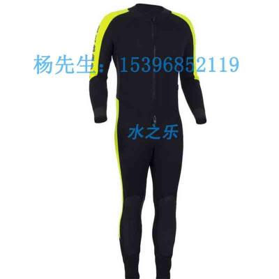 连体万伯特潜水服专业救援防寒保暖湿式服3m