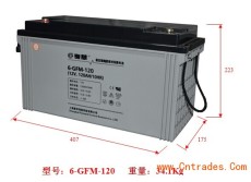 复华铅酸蓄电池GFM-300 2V300AH信号系统