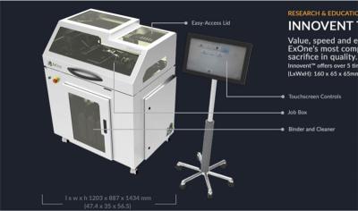 ExOne3D砂型打印機代理商S-MAX 購買價格電