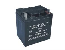 德国CTD铅酸蓄电池6GFM12 医疗设备