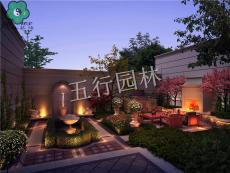 广州别墅庭院设计设计理念超前-五行园林