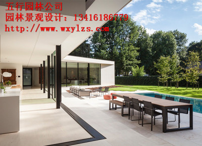 广州别墅庭院设计自有专业施工队伍-五行园