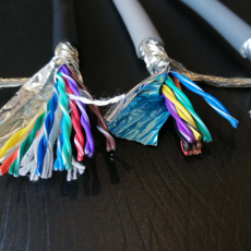 24芯拖链电缆TRVSP高柔耐油双绞屏蔽电缆线