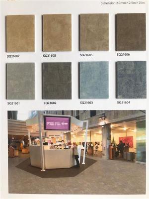 重庆地区安装销售复合型卷材和片材PVC地板