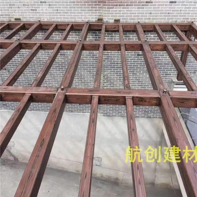 北京木紋漆價格  航創(chuàng)金屬木紋漆廊架