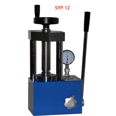 北京新诺SYP-12B手动粉末压片机 压力0-12吨