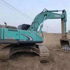 二手神钢履带挖掘机350大型土石方工程机械