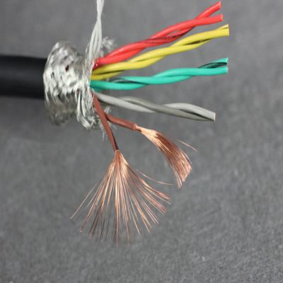 10芯0.2拖链电缆TRVSP高速移动屏蔽柔性电缆