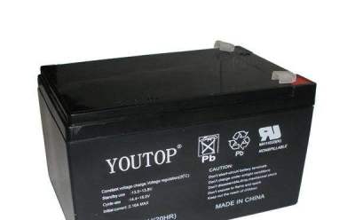 YOUTOP不间断蓄电池12V-65AH质保三年