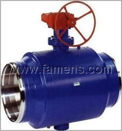 full welded ball valve