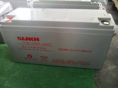 原厂山肯SANKN蓄电池12V-7AH