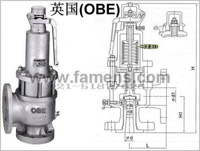 进口高压阀门英国OBE阀门蒸汽安全阀