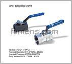 1PC Stainless Steel Ball Valves of