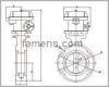 电动对夹式软密封蝶阀