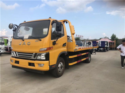 國六新款江淮駿玲一拖二道路救援車價格多少
