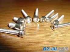 供应304/316材质的微型电子螺丝,内六角圆柱头螺丝(M1.4-M4)规格的