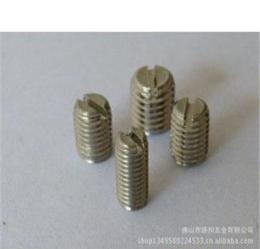 不銹鋼一字槽平端緊定機(jī)米