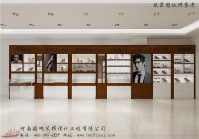 芜湖独特的眼镜店装修设计.眼镜展柜定制.珠
