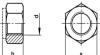 六角尼龙锁紧螺母 Nylon-insert lock nuts