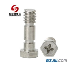 深圳螺丝厂家生产 M6不锈钢十字槽六角头螺丝 英制机械本色螺丝