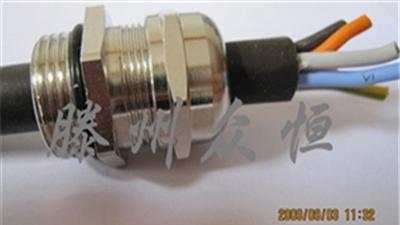 供应铜镀镍防水接头,金属电缆接头,软管接头,防爆接头型号