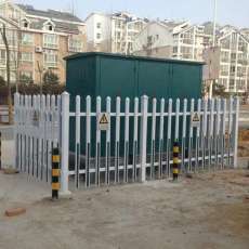 供应配电箱塑钢防护栏 pvc变压器围栏