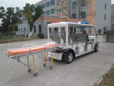 湖南医院病人专用电动担架车公园急救电动车