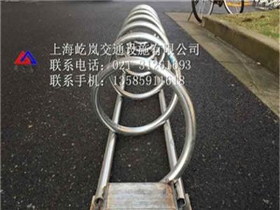 天津自行车停车架厂家 螺旋式自行车停车架价格