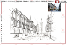 天津大学建筑设计表现考研培训建筑铅笔基础