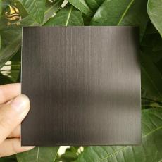 彩色不锈钢板 玫瑰金不锈钢板304黑钛拉丝板