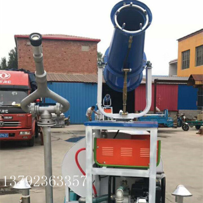 新能源霧炮抑塵車集灑水與噴霧功能于一體機