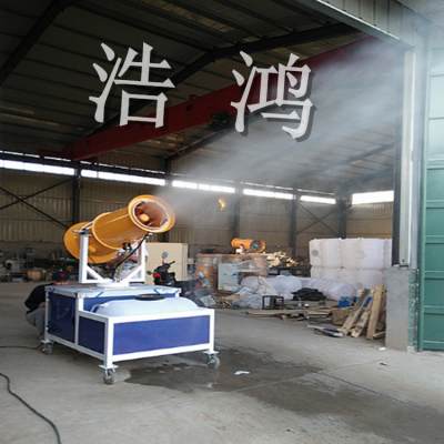 新能源霧炮抑塵車集灑水與噴霧功能于一體機