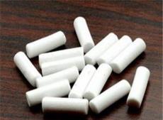 白色高频瓷抛光石 圆柱形瓷棒 广东圆柱高频瓷磨料厂家批发