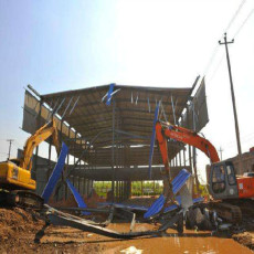 苏州专业钢结构拆除大型钢结构厂房回收
