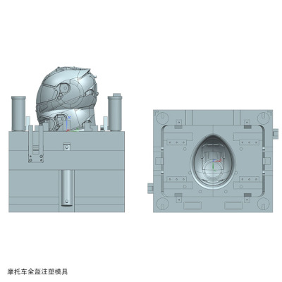 加工定制 头盔模具 工业头盔 碳纤头盔模具