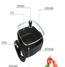 节能方锅 韩式电炒锅 全能多用电热锅 质量保障